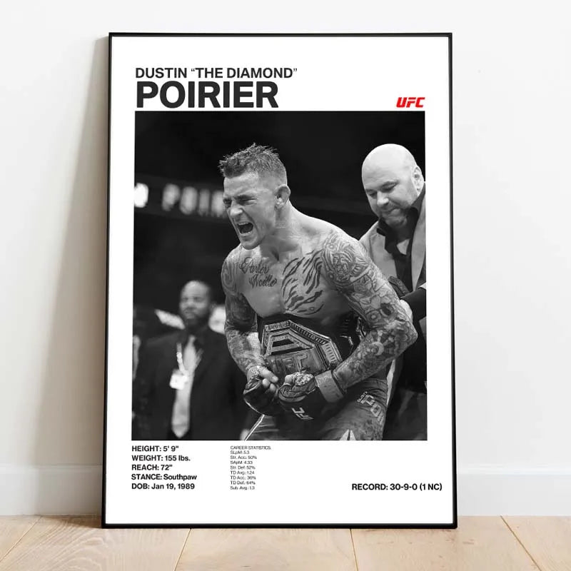 Cuadro de las leyendas actuales de las MMA.