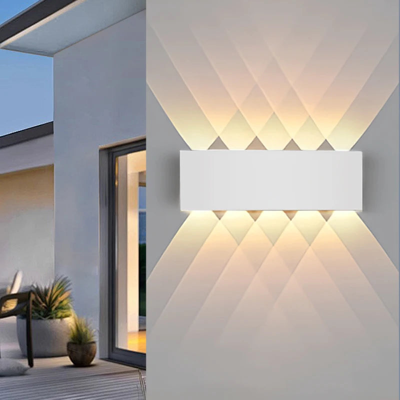 Luz de pared LED impermeable IP65.