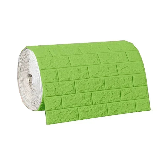 Decoración autoadhesiva de diferentes materiales 3D.