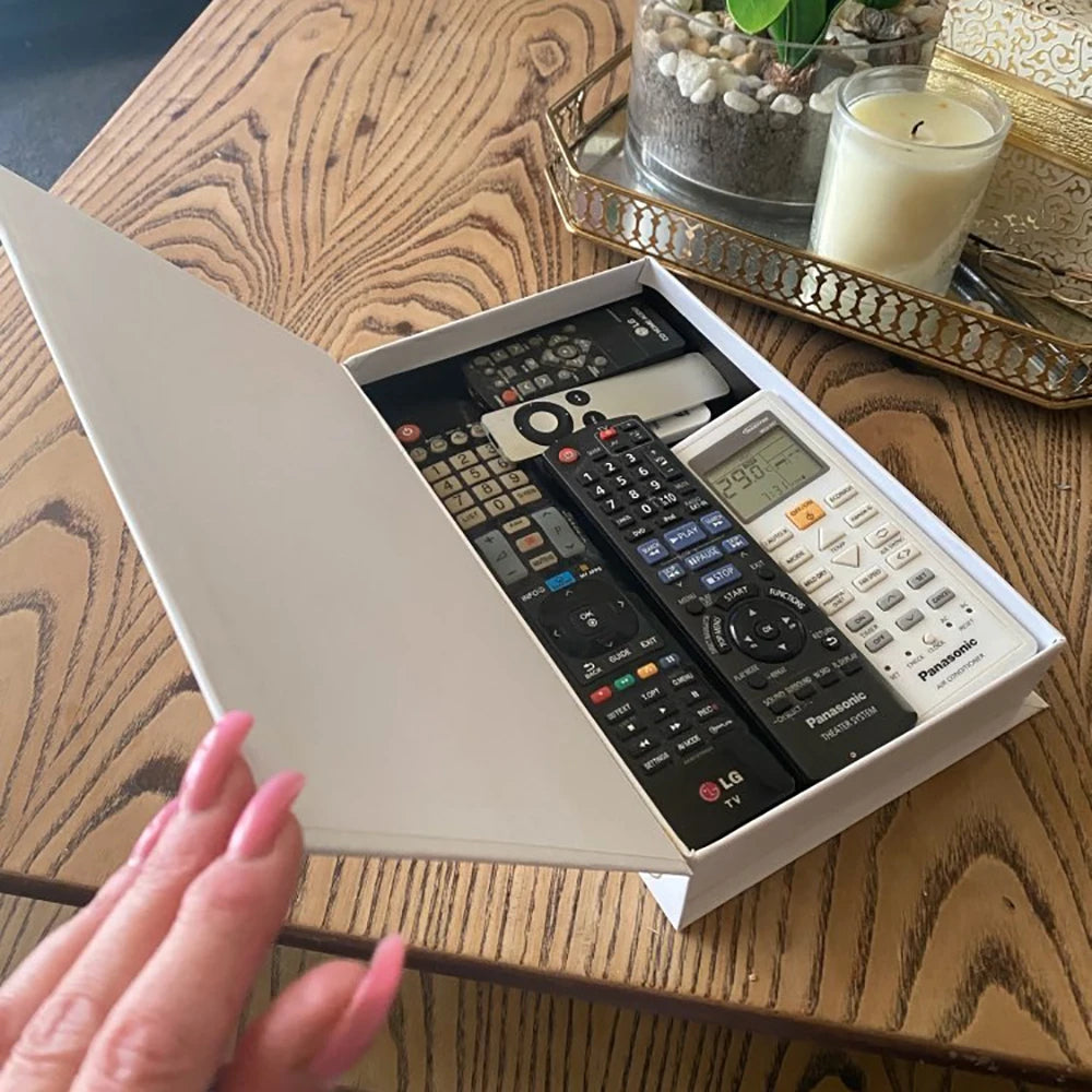 Libros falsos de lujo para decoración del hogar.