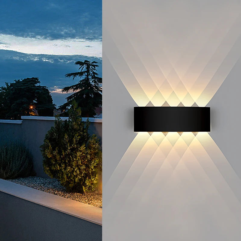Luz de pared LED impermeable IP65.